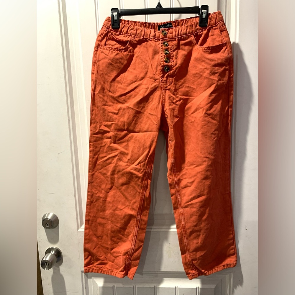 Orange Fashion stone. Size medium